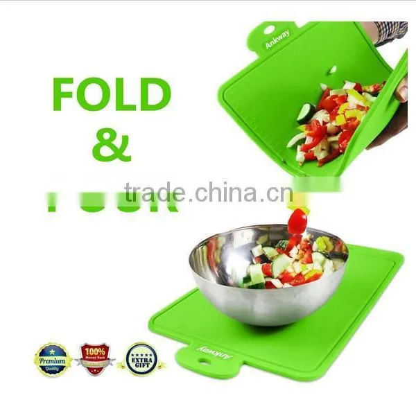 2016 Conveniently Silicone Chopping Boards Made in China--chopping Mat photo-3