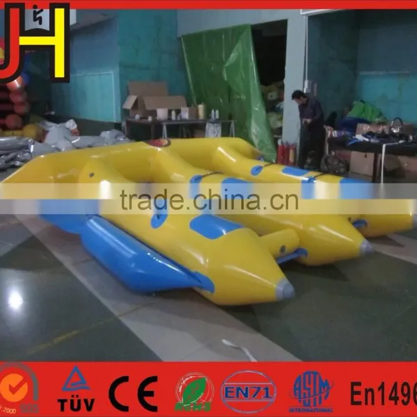Water Inflatable Fly Fish Ski Tube Inflatable Flying Fish Boat photo-4