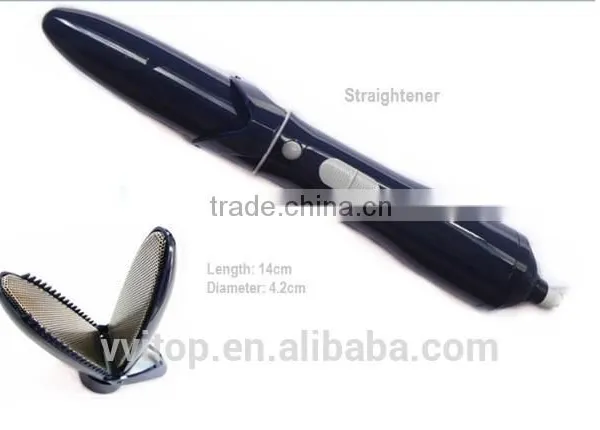 10 in 1 Mutiple Function Hair Curlers Brush Comb Straightener Dryer Concentrator-black photo-2