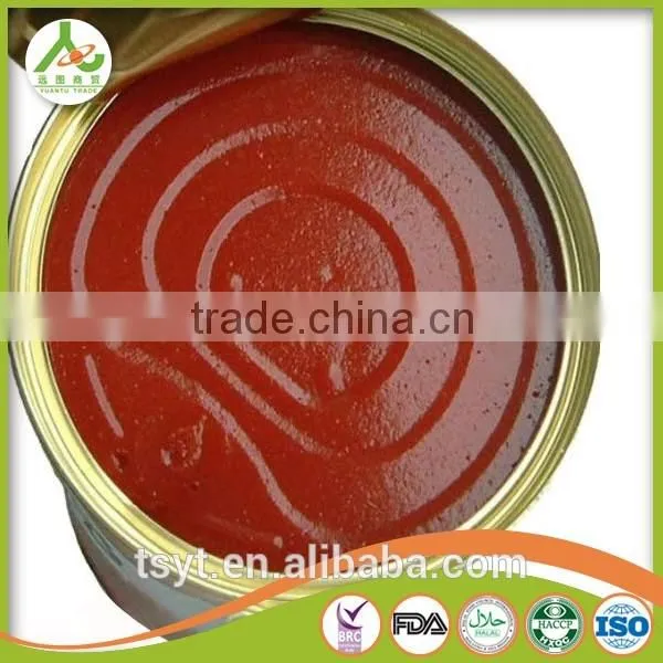 Bulk Wholesle Aseptic Tomato Paste 28-30% 36-38% Drum Canned Tomato Paste photo-2