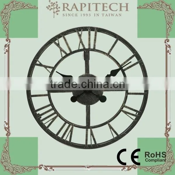Indoor Outdoor Home Decorative Metal Wall Clock photo-3