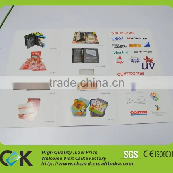 Competitive Price!Printing Folded Paper Flyers From Gold Manufacture photo-4