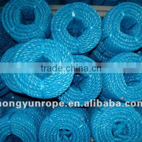 Blue PP/Polypeopylene Rope, With 3 Strands From China photo-3
