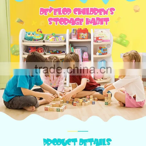 Children's Bookcase Furniture Bookcase With Study Table photo-3