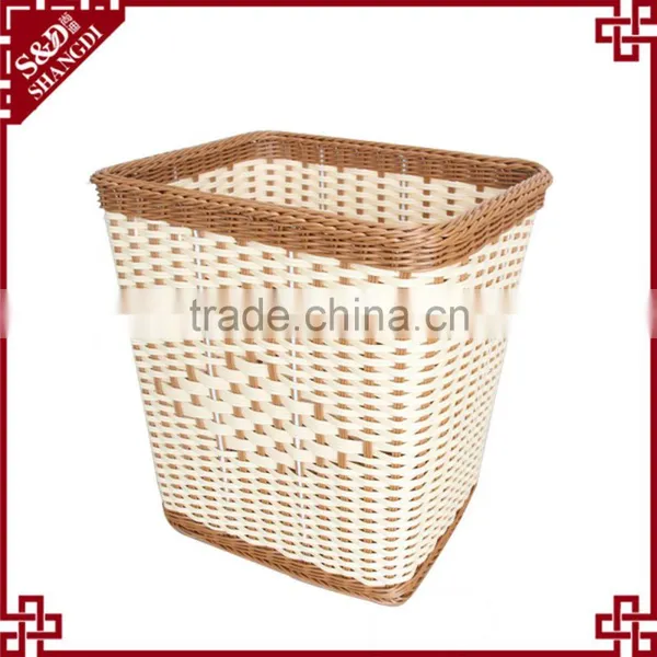 Quality Chinese Products Washable PE Rattan Laundry Hamper for Dirty Clothes photo-3