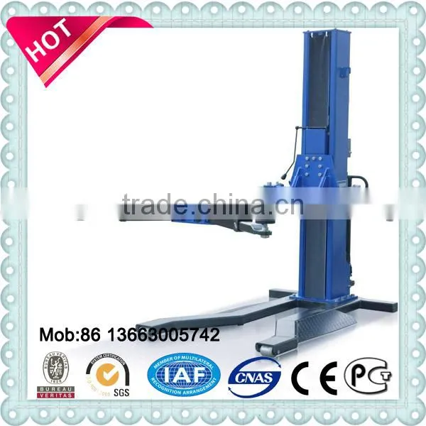 2017 Hot Sales Car Workshop Lifting Equipment, Hydraulic Single Post Car Lift photo-5