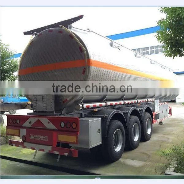 45000liters Stainless Steel Oil Liquid Semi-trailer Fuel Tank photo-3