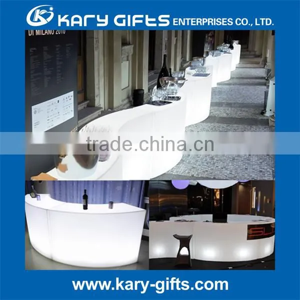 Remote Control Led Bar Counter Wedding Led Light Reception Bar Table photo-3