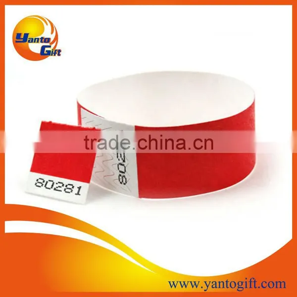 Custom Printed Tyvek Wristband