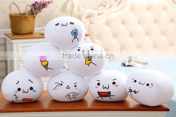 The Latest Style White Eps Beads Emoticon Cushions photo-3