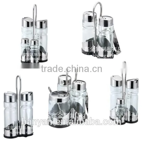 Eco-Friendly Feature LFBG Stainless Steel+ABS Oil and Vinegar Cruet Set photo-6
