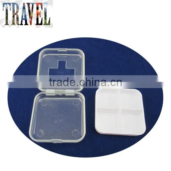 Custom Logo Promotional Plastic Travel Pill Container Travel Pill Box photo-4