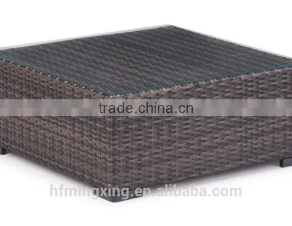 Modern Outdoor Wicker Coffee Table photo-2