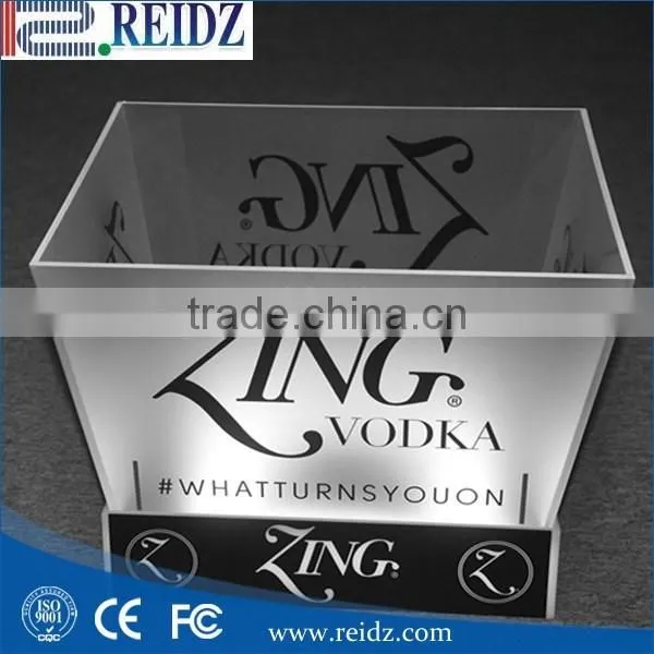 REIDZ Hot Sell Bar Led Ice Bucket With Logo photo-2