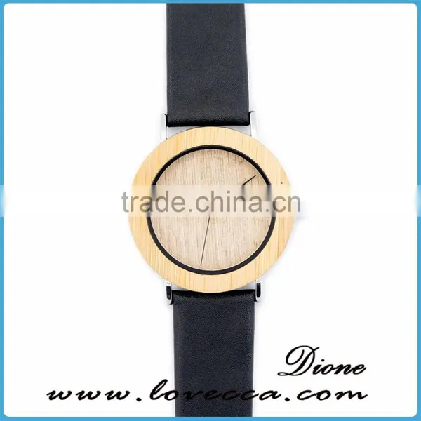 Stylish Custom Logo Women Japan Movement Wood Watch photo-2