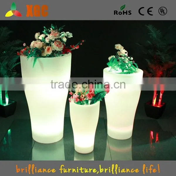 LED Glow Illuminated Planter Flower Pot GD126 photo-3