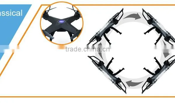2.4G 4CH Headess Mode Set Quadcopter 2017 Helicute RC Drone With HD Camera FPV Wifi Drone HD photo-5