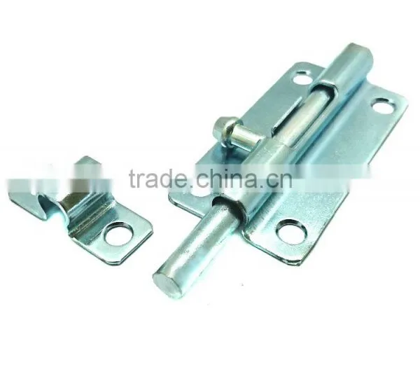 Heavy Duty Barrel Bolt Tower Bolt for Doors and Windows Lock 4", Straight Barrel Bolt photo-2