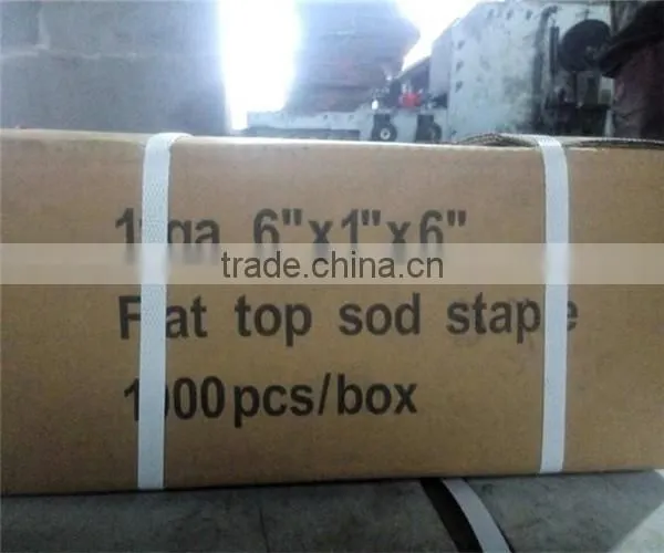 100 Count 6" Landscape Fabric Sod Staples photo-6