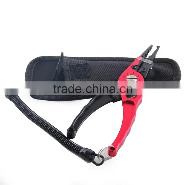QJ-FP001 7inch Bi-color Tungsten Steel Fishing Pliers With Aviation Aluminum Handle photo-4