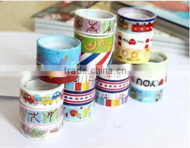 Cheap Lovely High Quality Multi Pattern Cartoon Padded Adhesive Tape photo-3