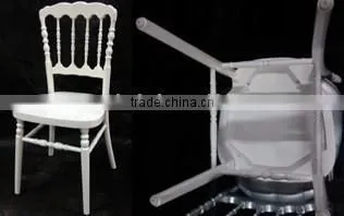 Export Clear Resin Tiffany Plastic Chair for Party and Wedding photo-4