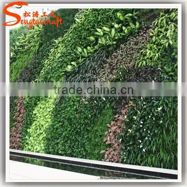2017 Guangdong DIY Fake Vertical Garden Materials Plant Wall Used Artificial Grass photo-4
