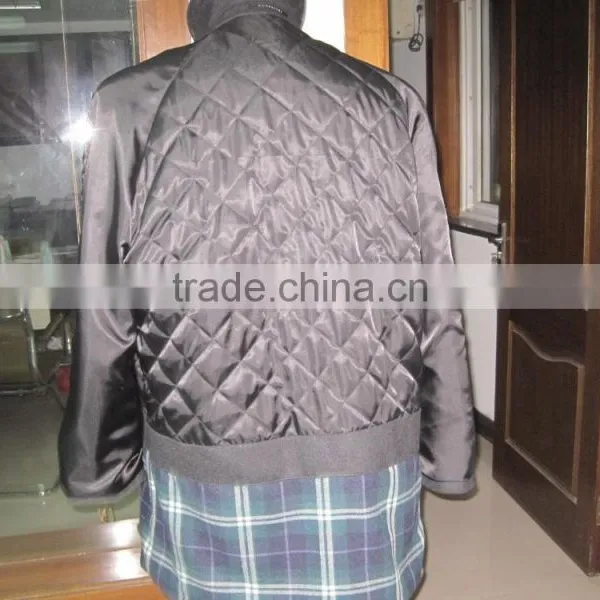 Men Coat With 2 Zipper Pockets 100% Wool Suit Jacket photo-3
