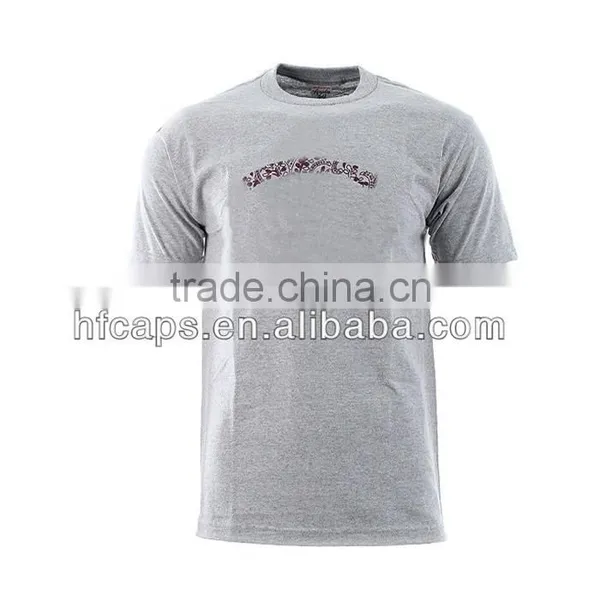 Summer Men Customized Bulk Print 100% Cotton Short Sleeve T-shirt photo-2