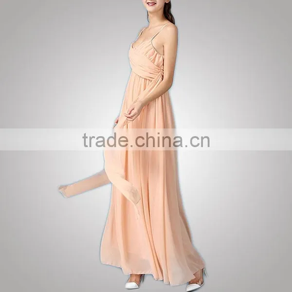 Beautiful Ladies Elegant Design Breathable Bridal Train Dress Factory Provide photo-3