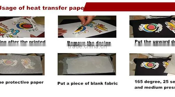 a4 Inkjet Printer Dark Transfer Paper for T-shirt photo-3