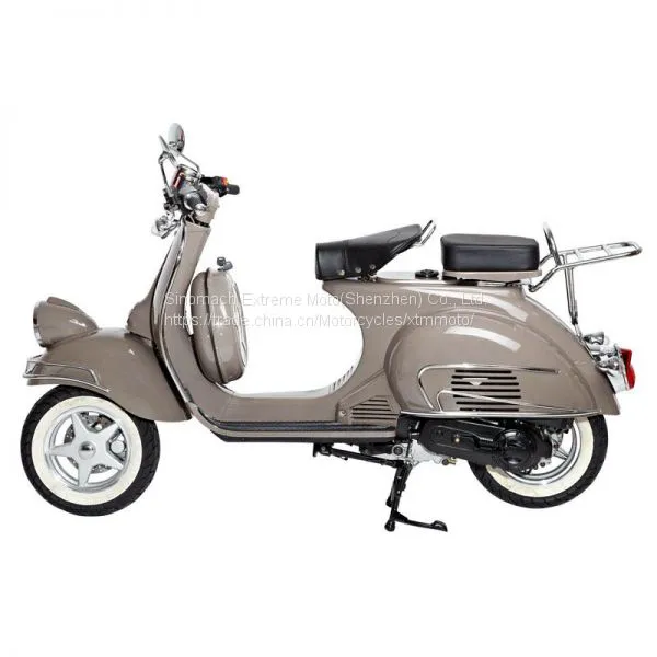 классический мопед на газу Vespa скутер photo-4