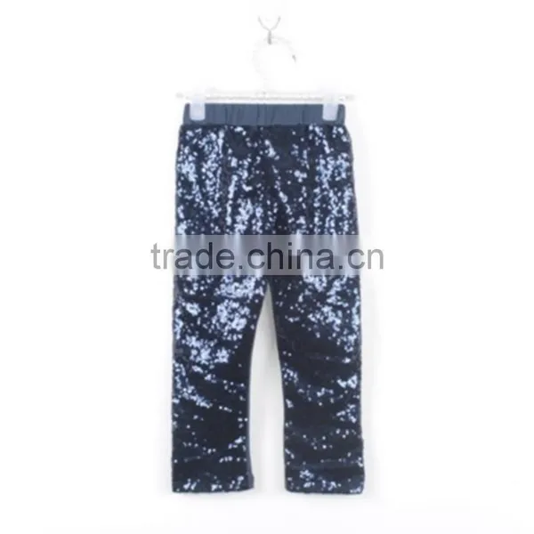Wholesale Valentine Children Trendy Clothing 2017 Girls Sequin Leggings Sequin Pants For Kids photo-5