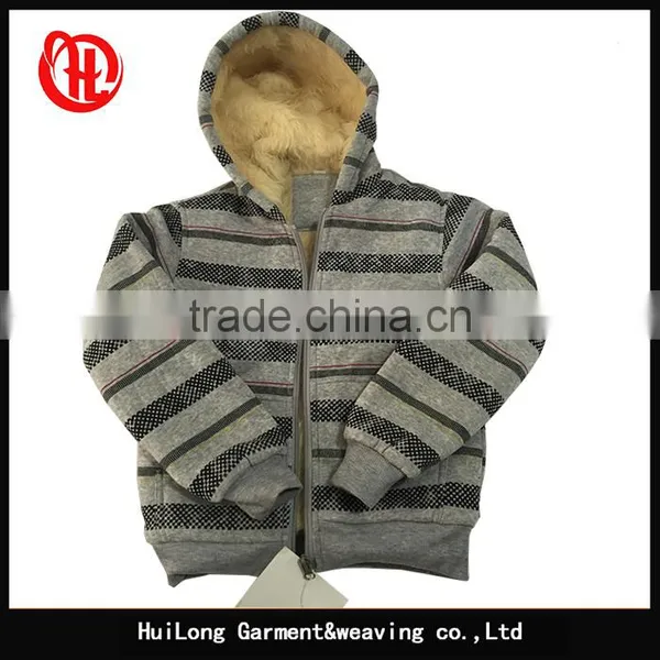 Long Sleeve Winter Polyester Hoodies Children Sports Suit photo-2