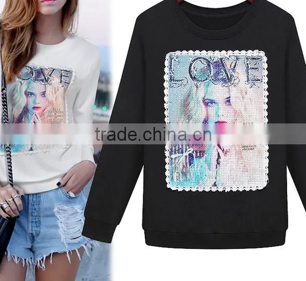 Plus Size Women Sweater Brand OEM Service Spring Antumn European Simple Fashion Style photo-2