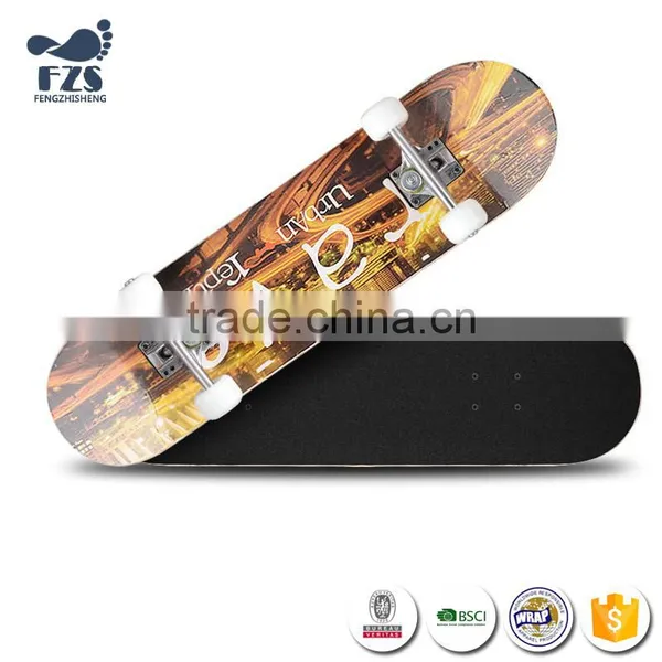 HSJ246 Professional Custom Maple Skateboard Deck Longboard Skateboard Complete photo-6