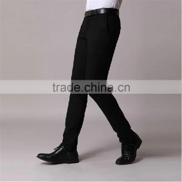2015 Men New Style Designs Pure Cotton Formal Pants Fashion High Quality Casual Trousers Man photo-3