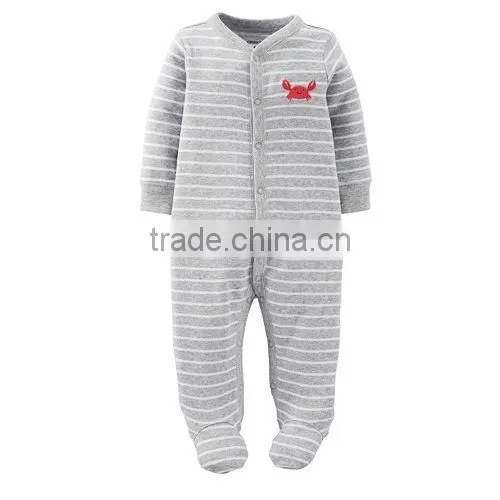 Oranic Cotton Baby Rompers Wholesale Baby Girl Rompers photo-5