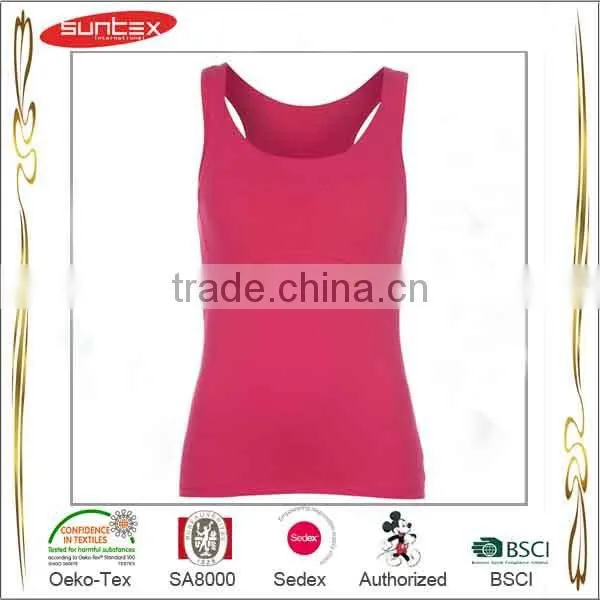 Chinese Manufacturer Hot Sale Ladies Fashion Yoga Vest photo-3