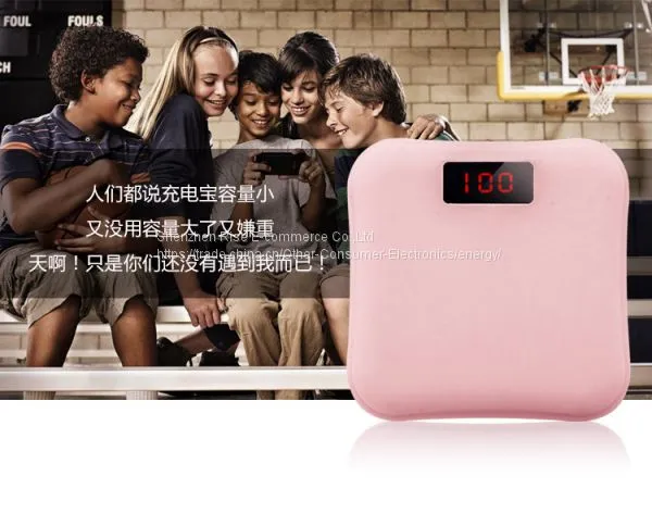 New Online Creative Powerbank Slim Led Light Innovation Power Bank photo-3