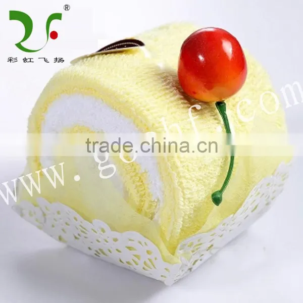 China Wholesale Custom Gift Cake Towel photo-2