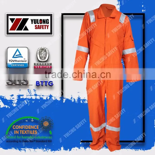 245gsm Hi Vis Reflective Cotton Material Long Sleeve Garments Used In Roadway photo-6