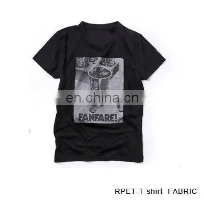 Recycle Pet T-shirt,RPET FABRIC T-shirt