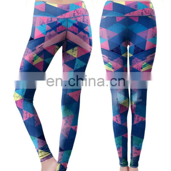 Colorful Leggings Adult Compression Tights for Women Fitness photo-5