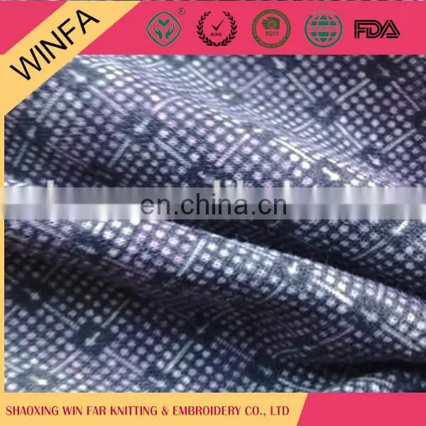 Luxury Cheap Plain Fdy Polyester Print Knitting Fabric photo-3