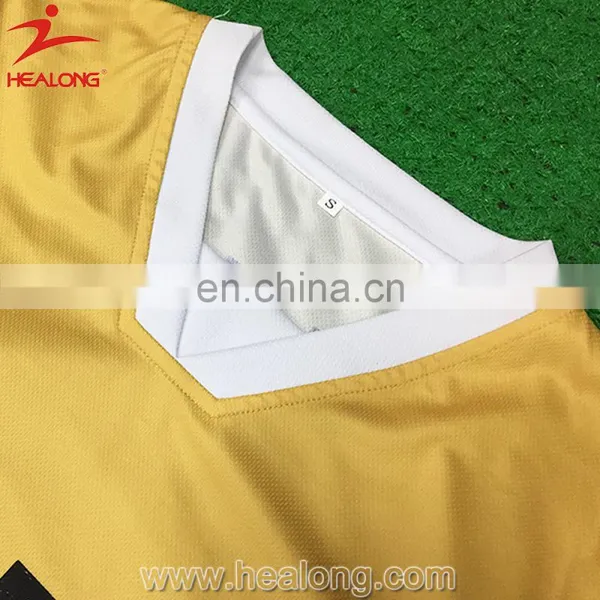 Healong Custom Made Soccer Uniforms Football Training Goalkeeper Soccer Jerseys photo-3
