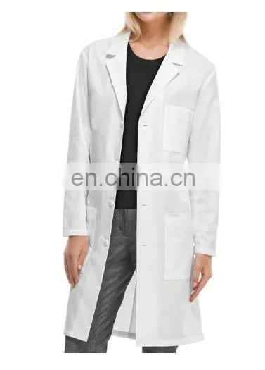 Unisex White Lab Coat