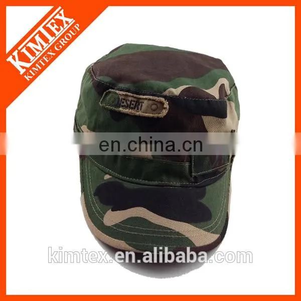 Custom Cotton Camouflage Military Cap With Logo photo-4