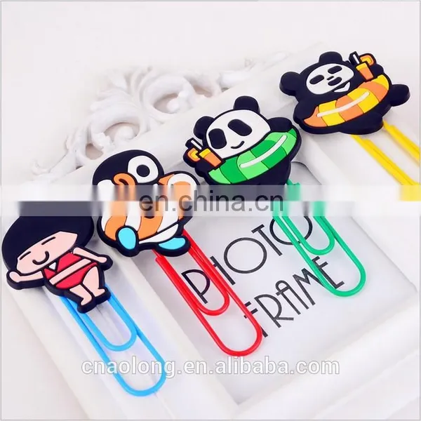 Factory Directly Sale Custom Branded Logo Rubber Bookmark Soft Pvc Book Marks photo-4