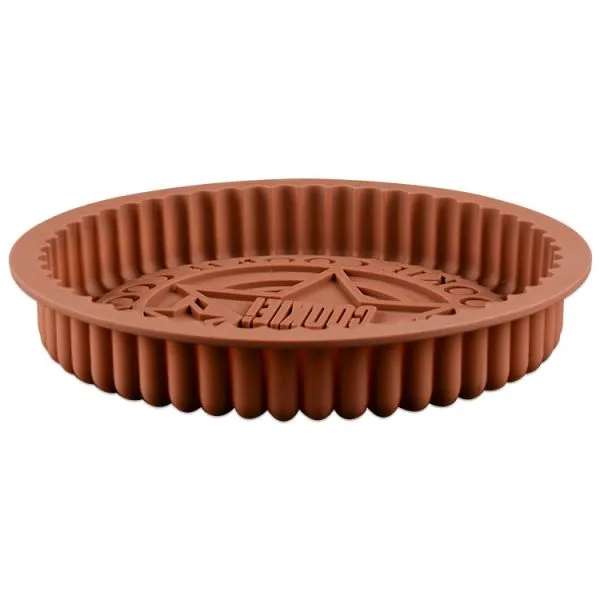 Free Sample Food Grade Heat Resistant Nontoxic Silicone Cake Mould Baking Mousse Pudding Mould Tool Cake Pan Fruit Pie photo-2